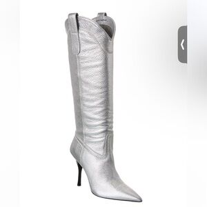 Stuart Weitzman Knee High Leather Boots NIB